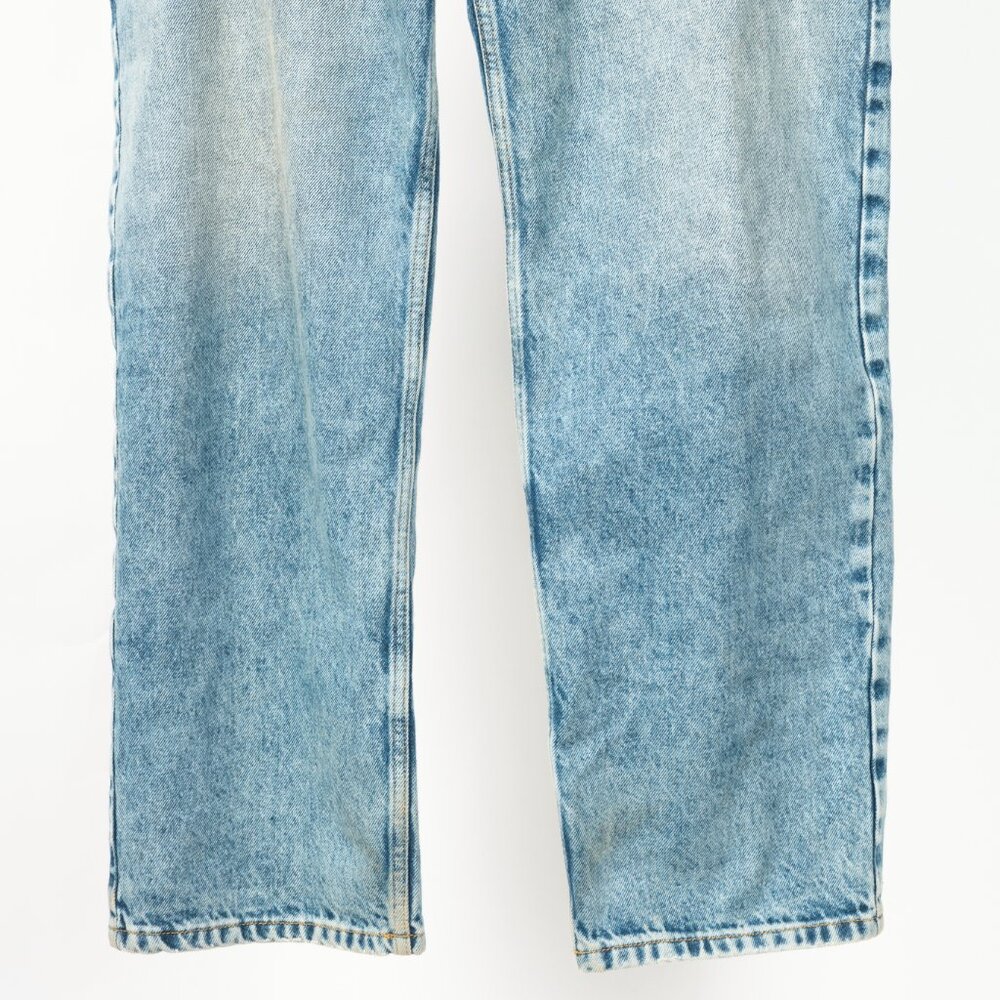 Maison Martin Margiela Light Blue Straight Leg Distressed Jeans - Picture 7 of 14
